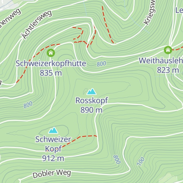 Map of Rosskopf