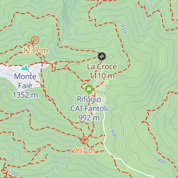 Map of Rifugio CAI Fantoli