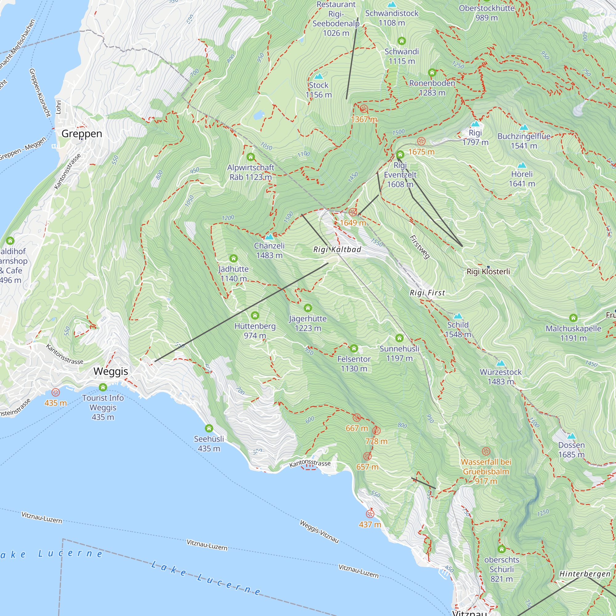 Jägerhütte map
