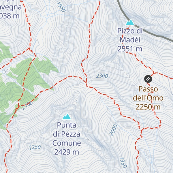 Map of Bivacco Barbieri