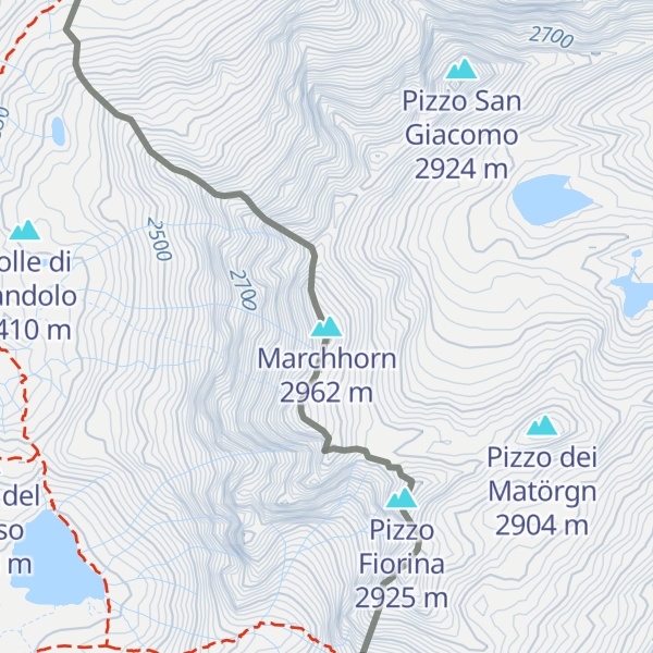 Map of Marchhorn