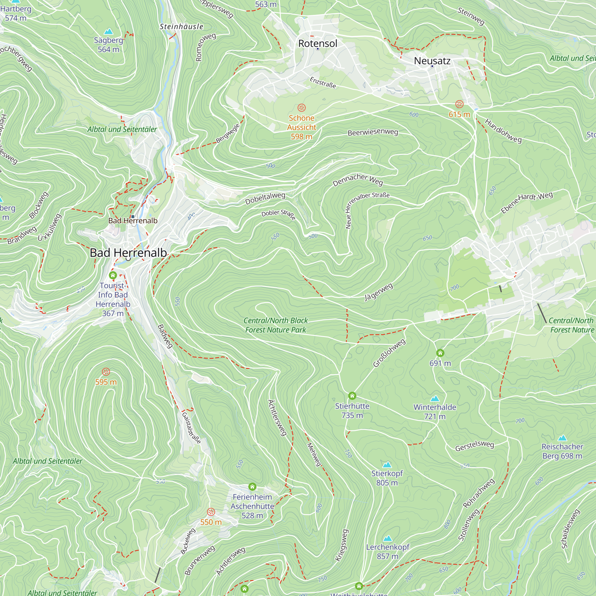 Kübelbrünneleshütte map