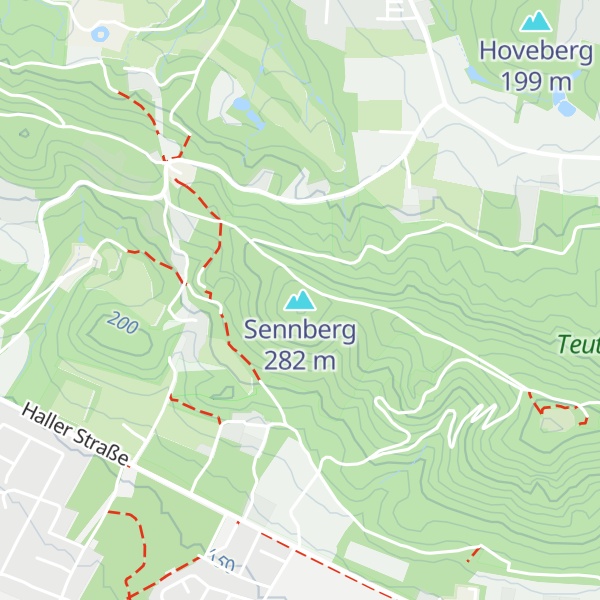 Map of Sennberg