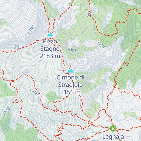Map of Cimone di Straolgio