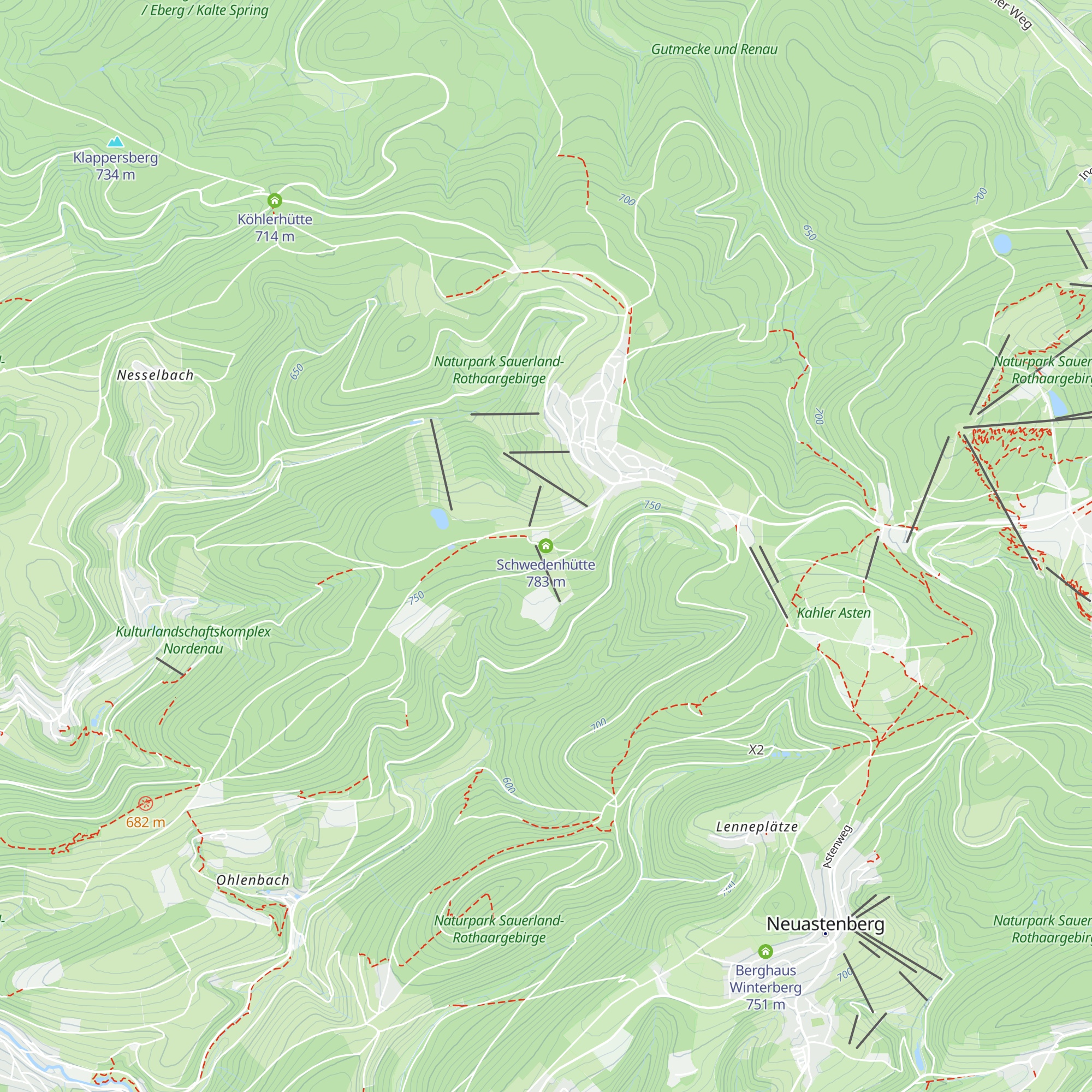 Schwedenhütte map