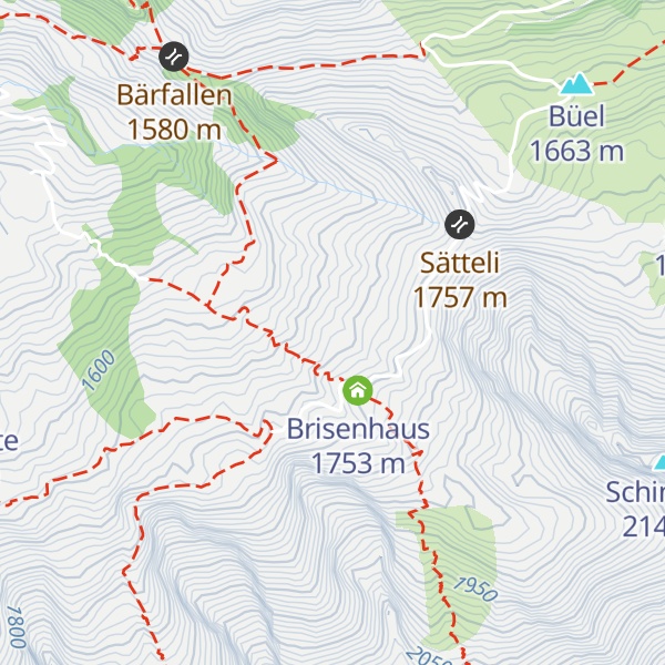 Map of Schinberghütte