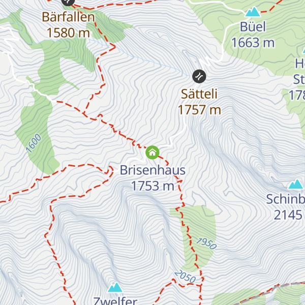 Map of Brisenhaus