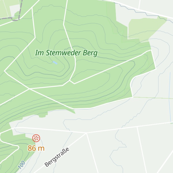 Map of Ostenberg