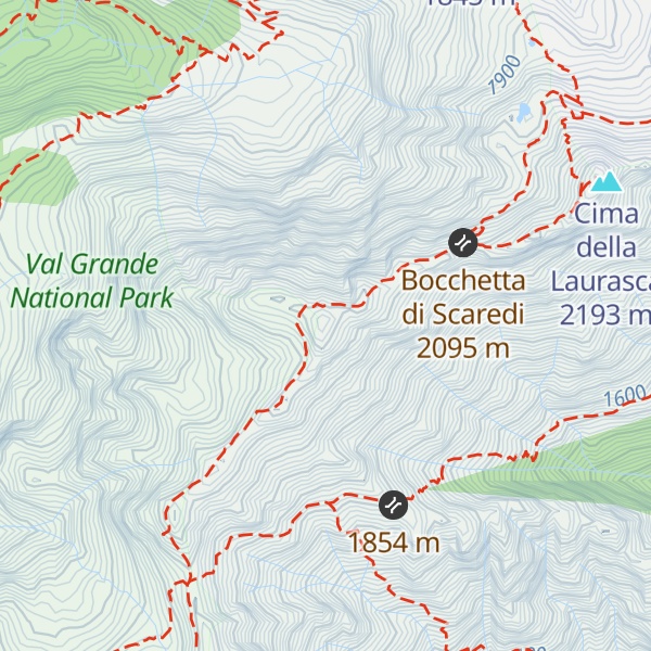 Map of Cima di Binà