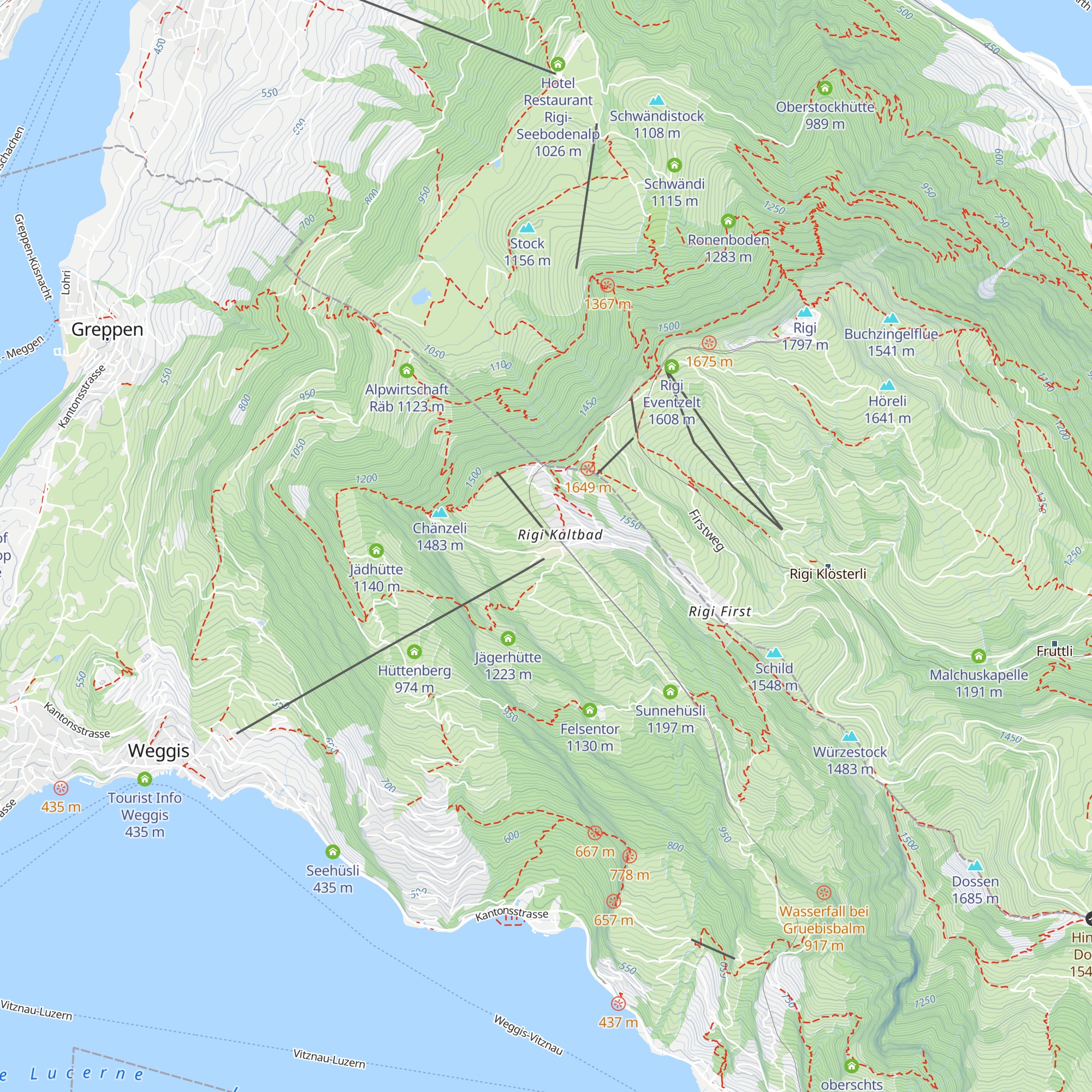 Sunset map