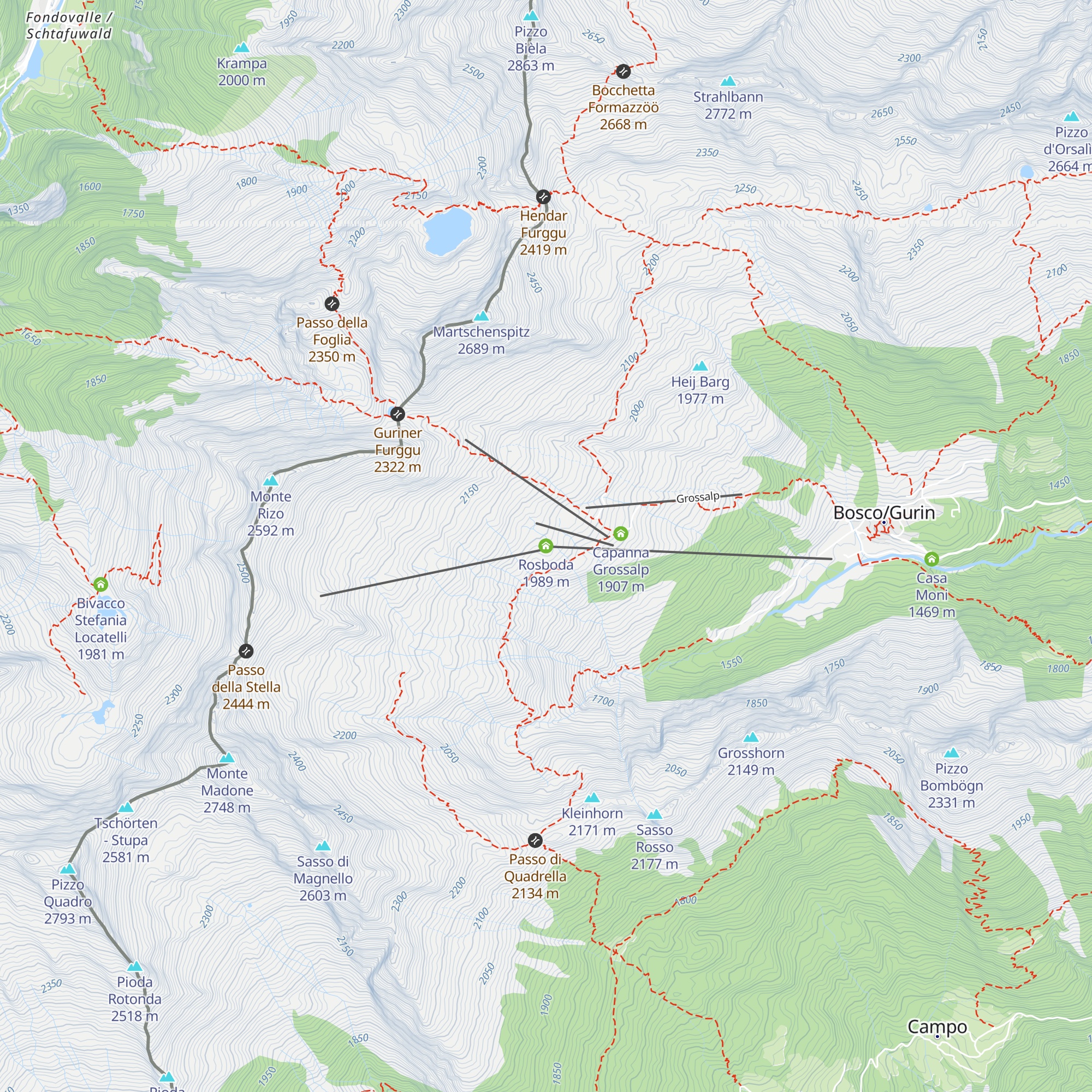 Rosboda map