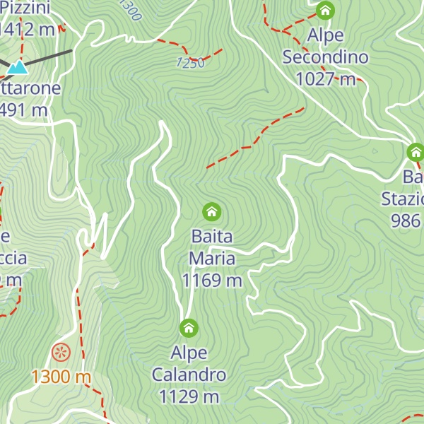 Map of Baita Maria