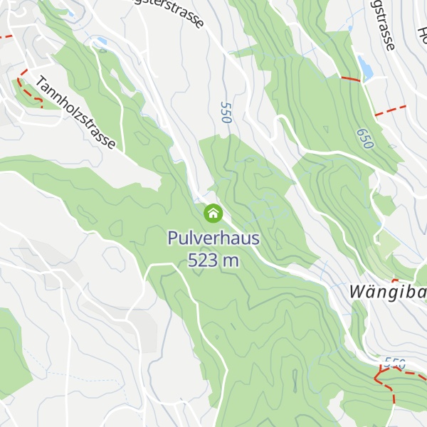 Map of Pulverhaus