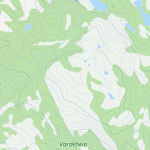 Map of Vardeheia
