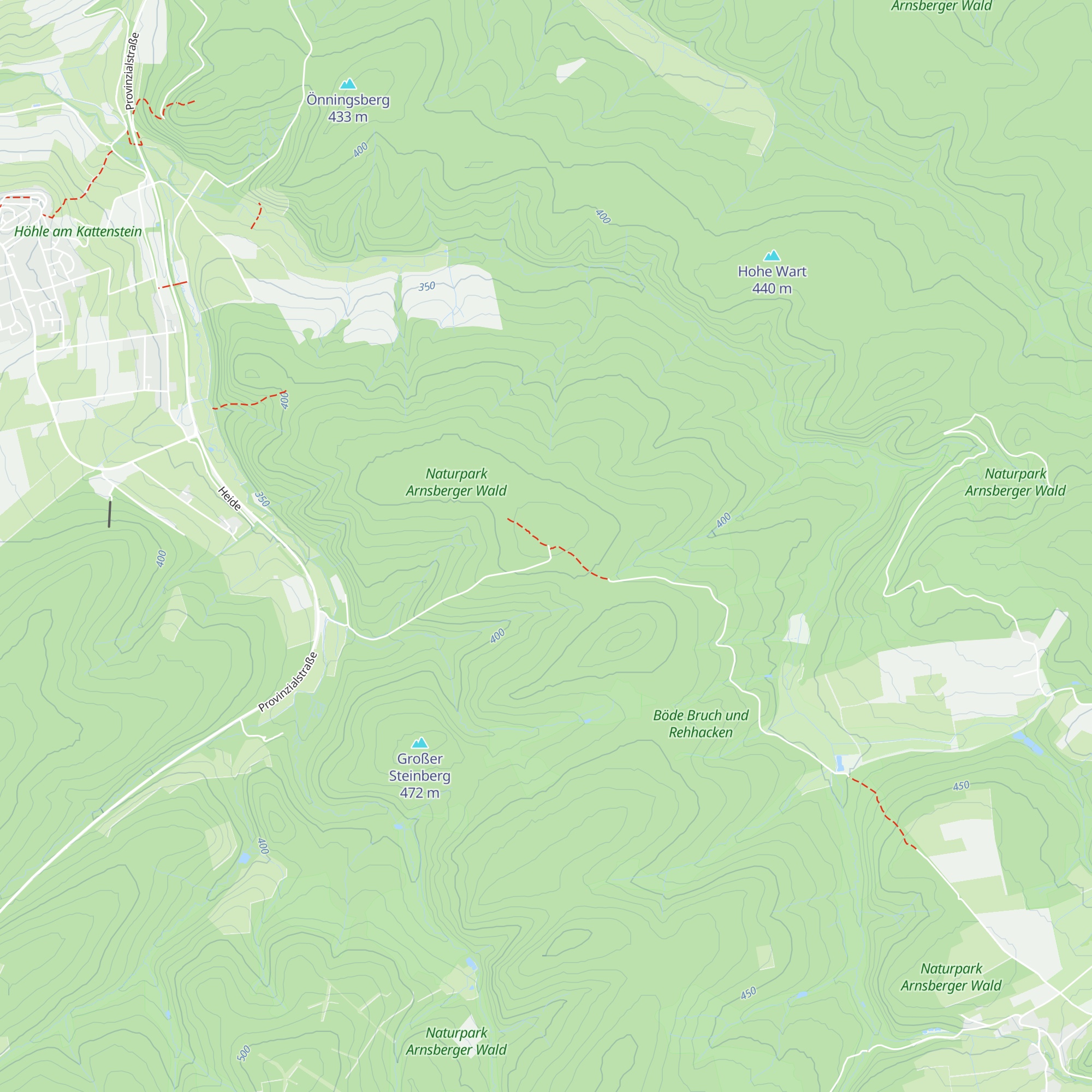 Glockenbuche map