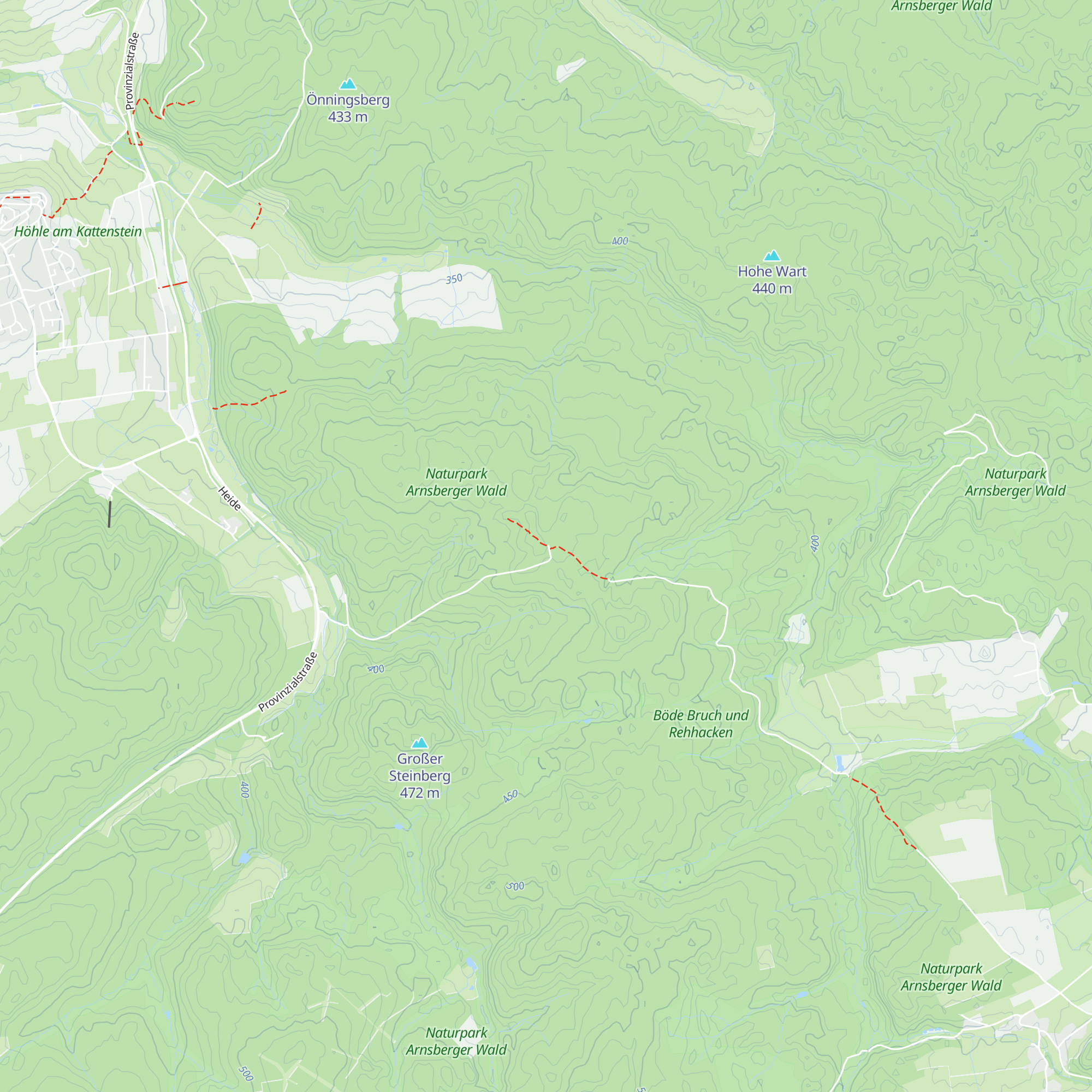 Glockenbuche map