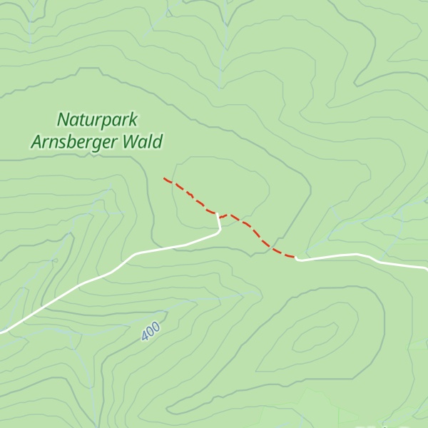 Map of Schutzhütte Glocken-Buche