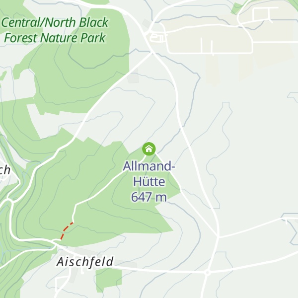 Map of Allmand-Hütte