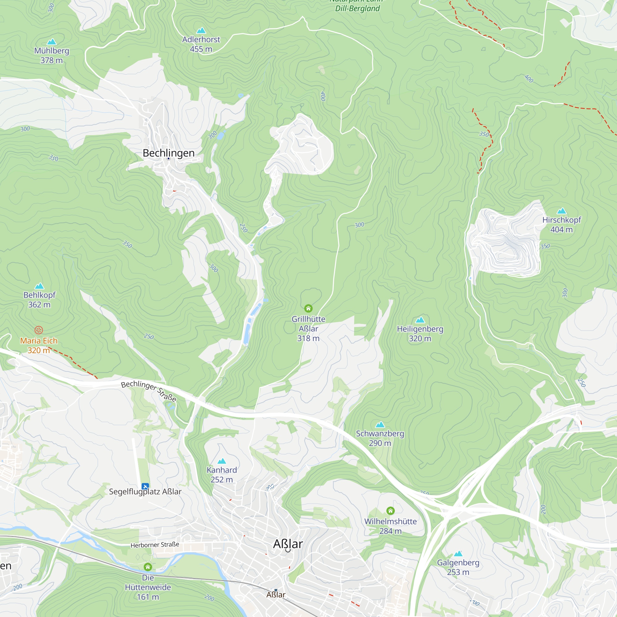 Grillhütte Aßlar map