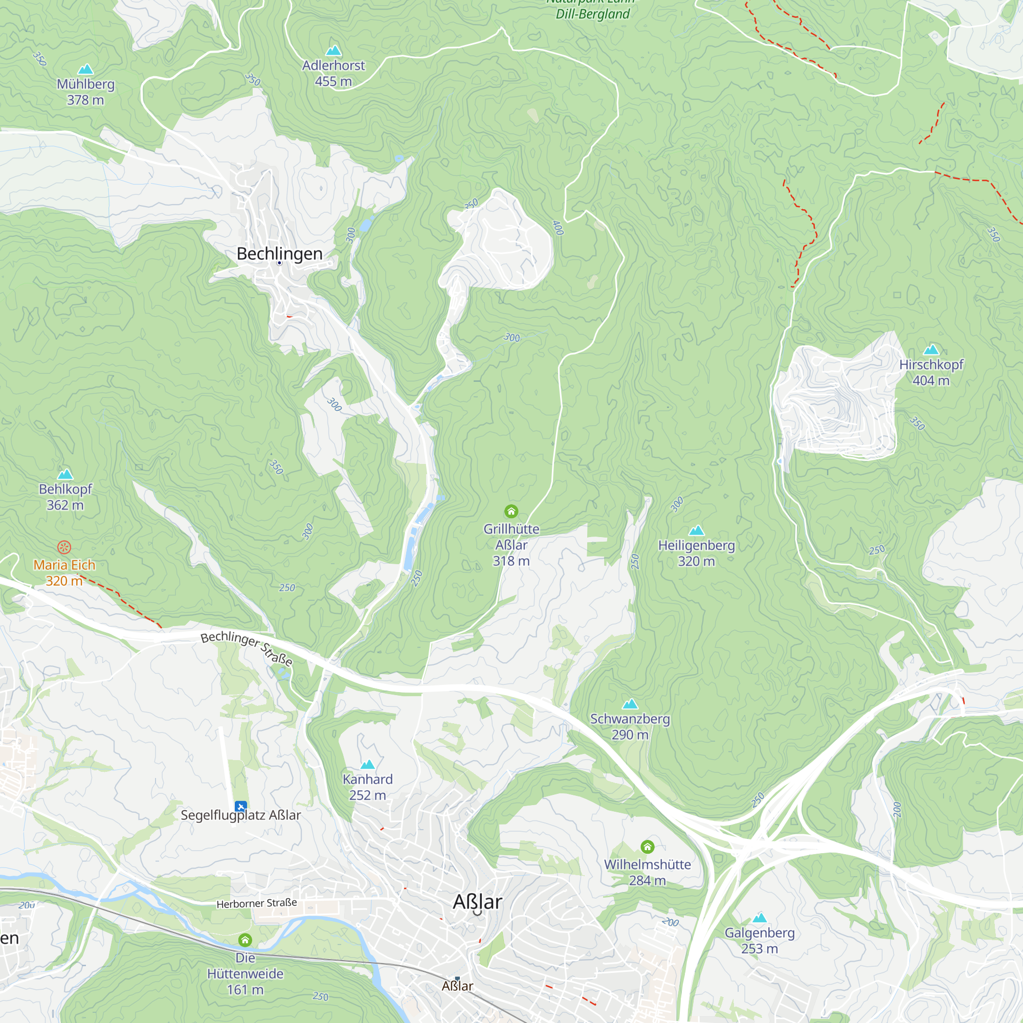 Grillhütte Aßlar map