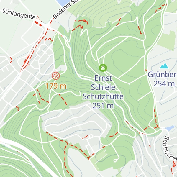 Map of Tiefentalhütte