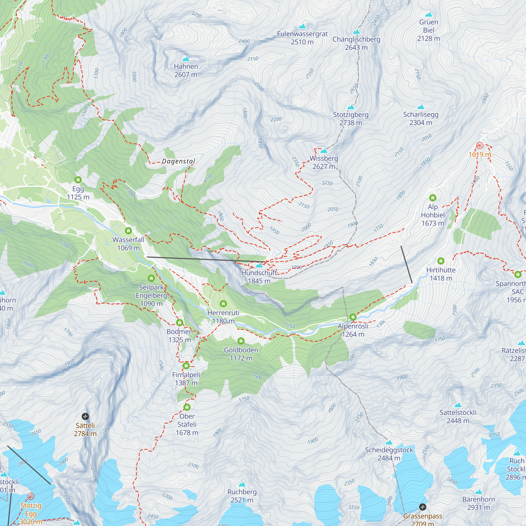 Bergrestaurant Fürenalp map