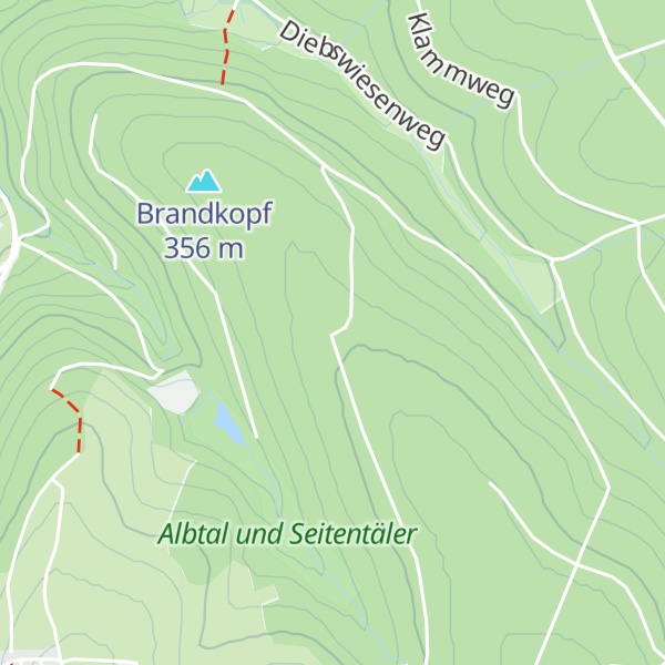 Map of Hauhütte