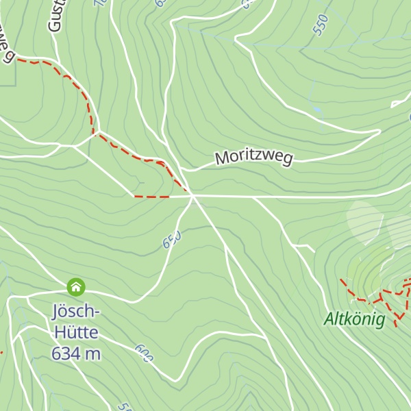 Map of Josef-Jäger-Hütte (DRK Kronberg)