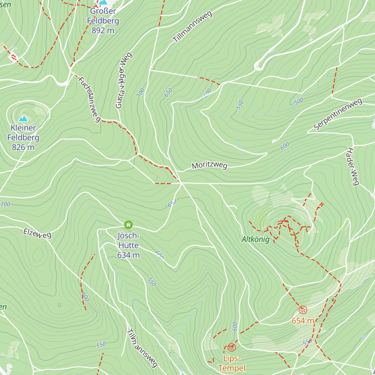 Josef-Jäger-Hütte (DRK Kronberg) map