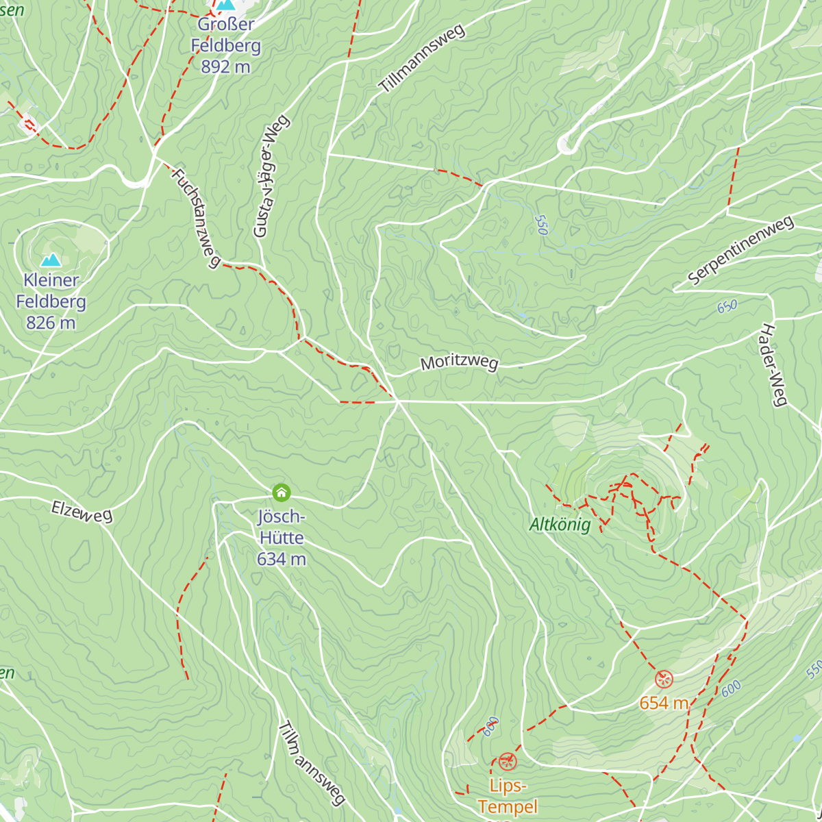 Josef-Jäger-Hütte (DRK Kronberg) map