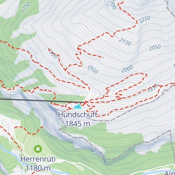 Map of Hinter Füren