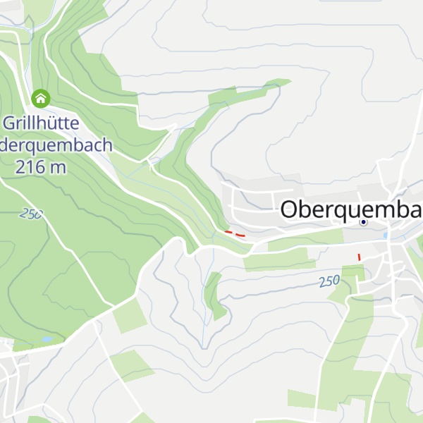 Map of Grillhütte Oberquembach