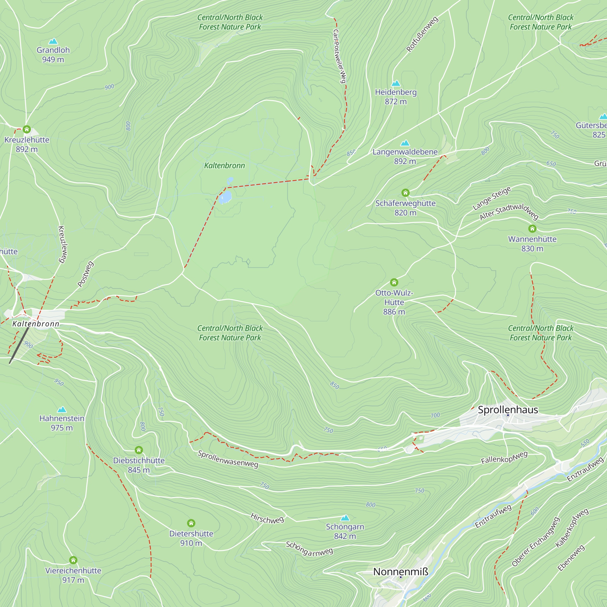 Jagdhütte map