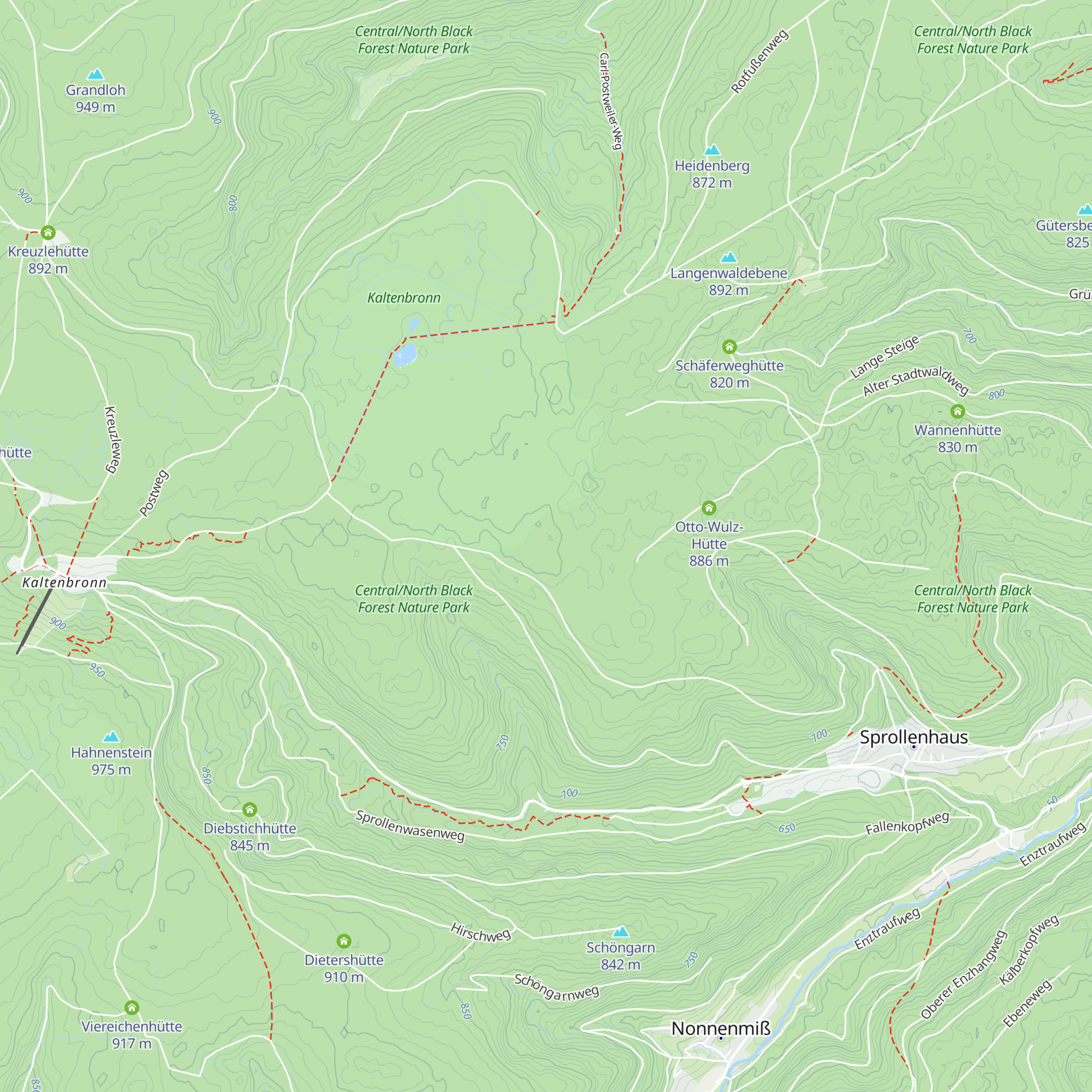 Jagdhütte map
