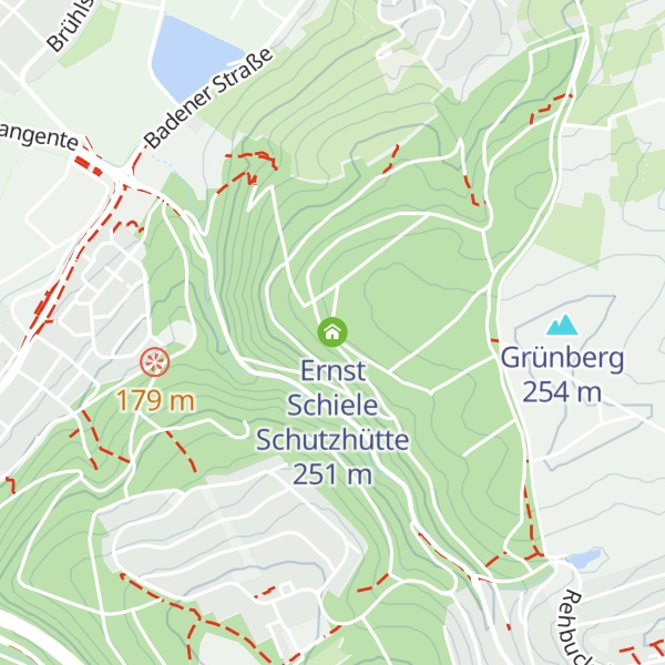 Map of Ernst Schiele Schutzhütte