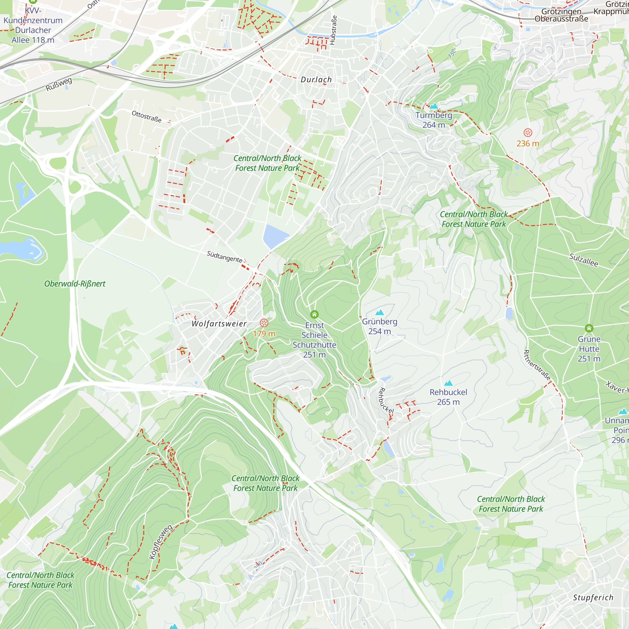 Ernst Schiele Schutzhütte map