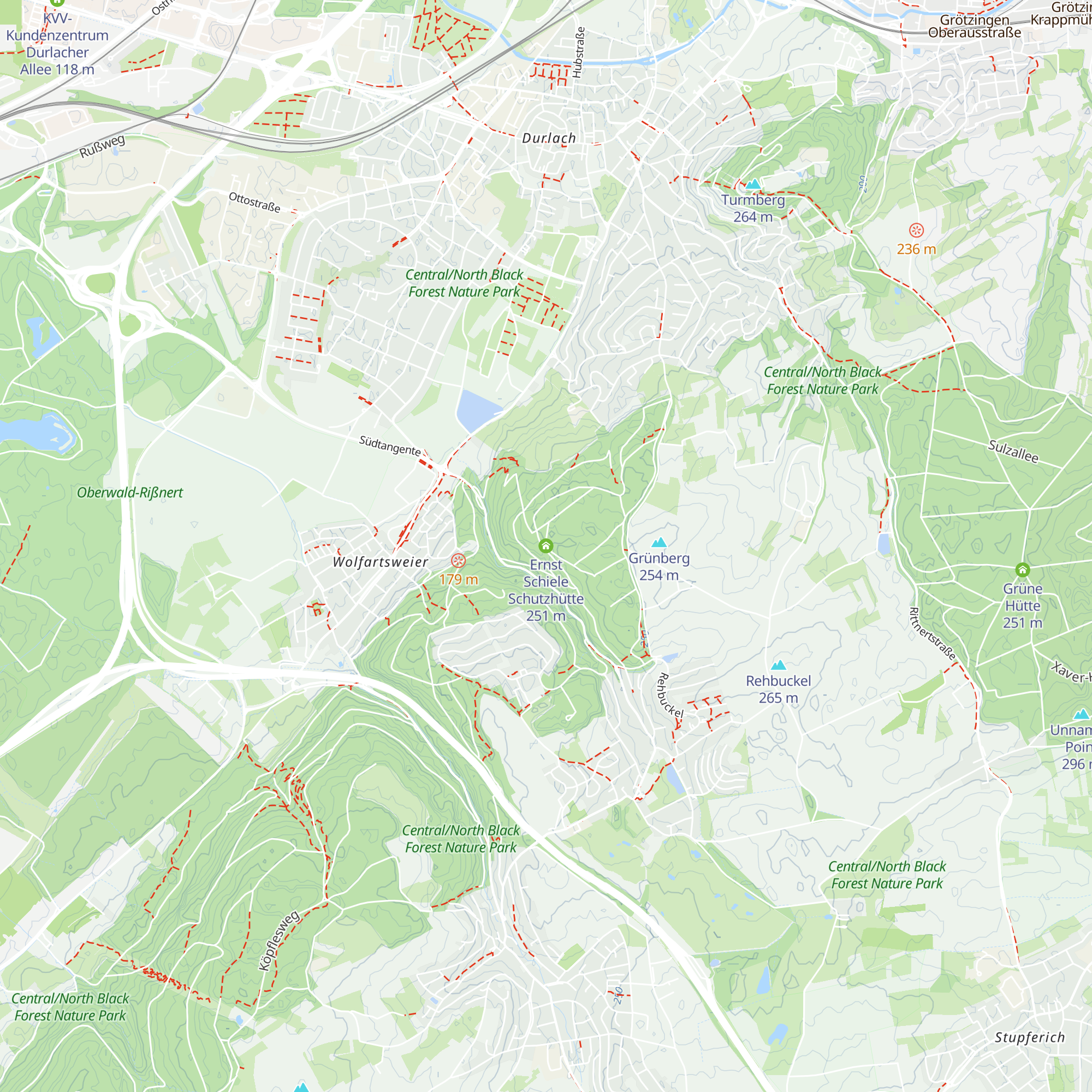 Ernst Schiele Schutzhütte map