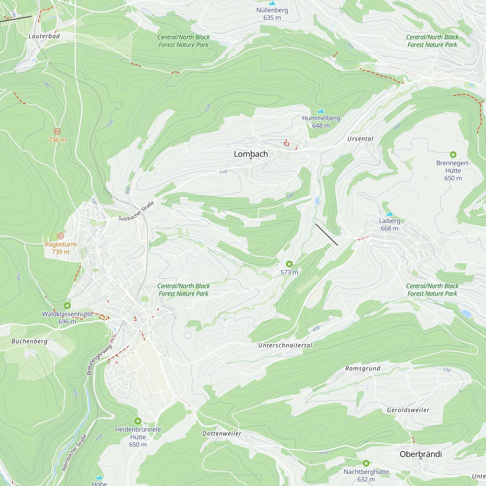 Wilkenbrandhütte map
