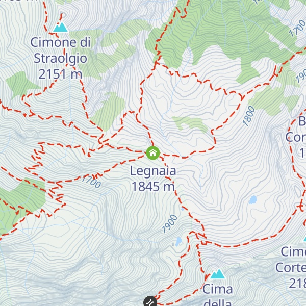 Map of Legnaia
