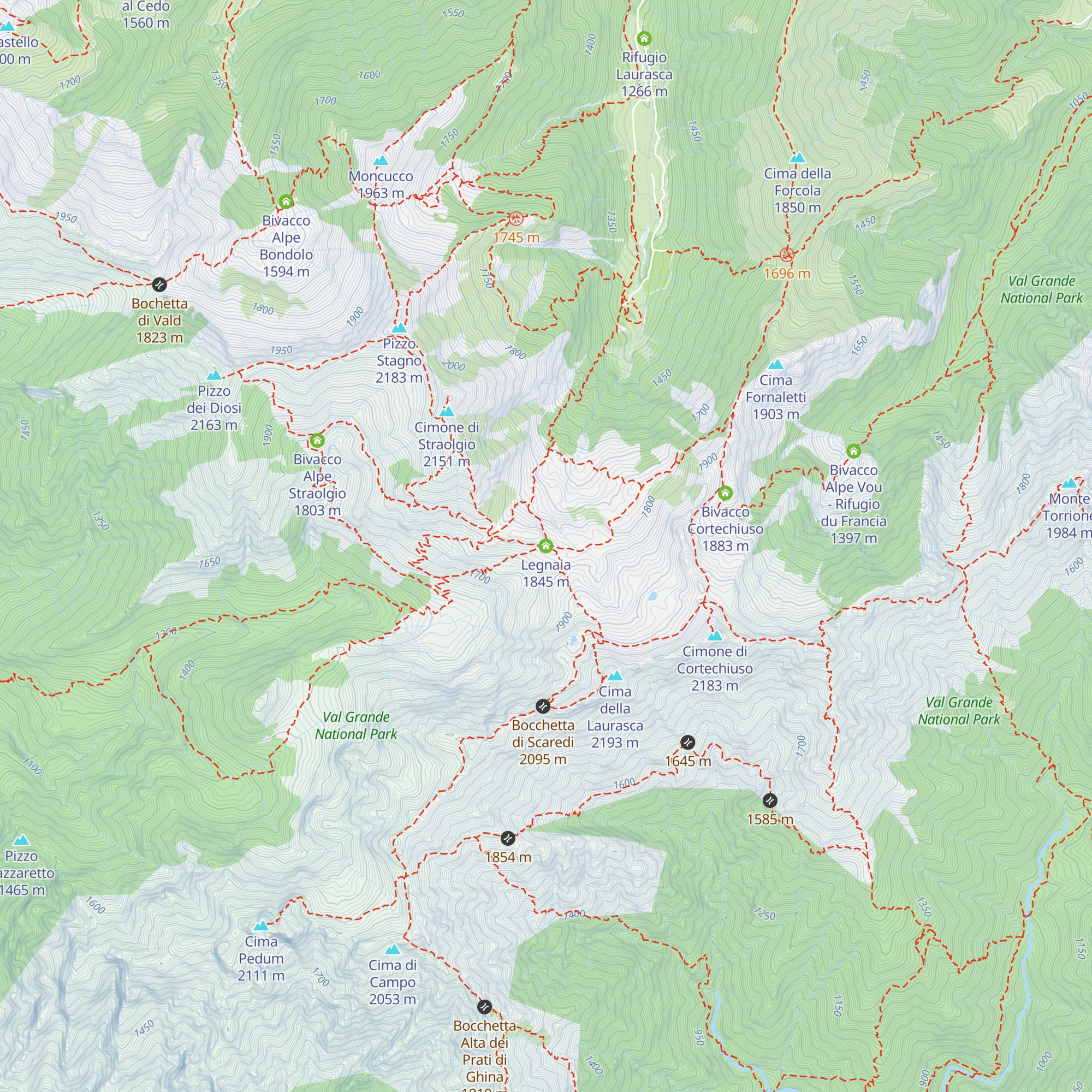 Legnaia map