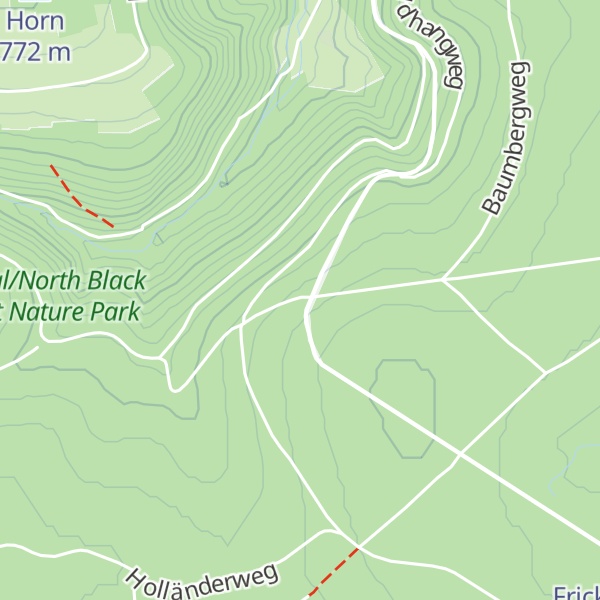 Map of Kreuzweghütte