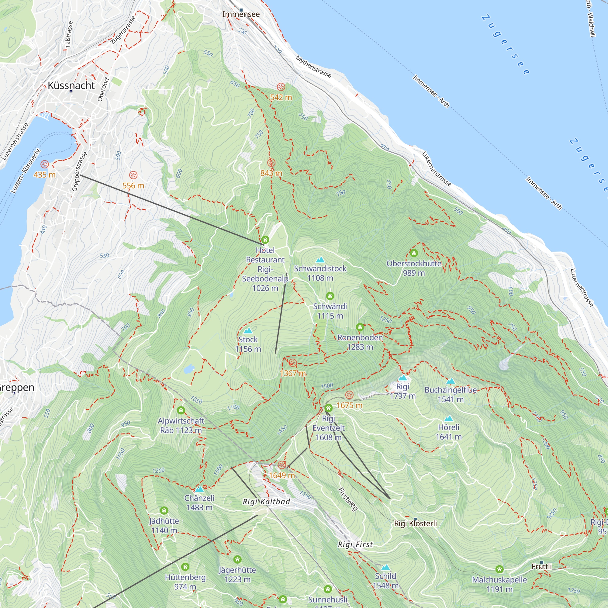Alpwirtschaft Holderen map