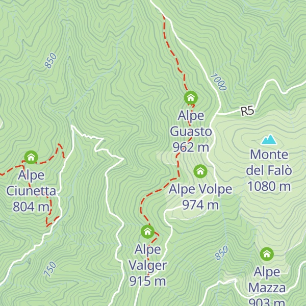 Map of Cascine Rova