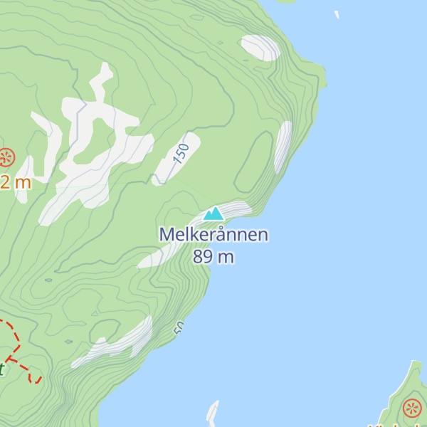 Map of Melkerånnen