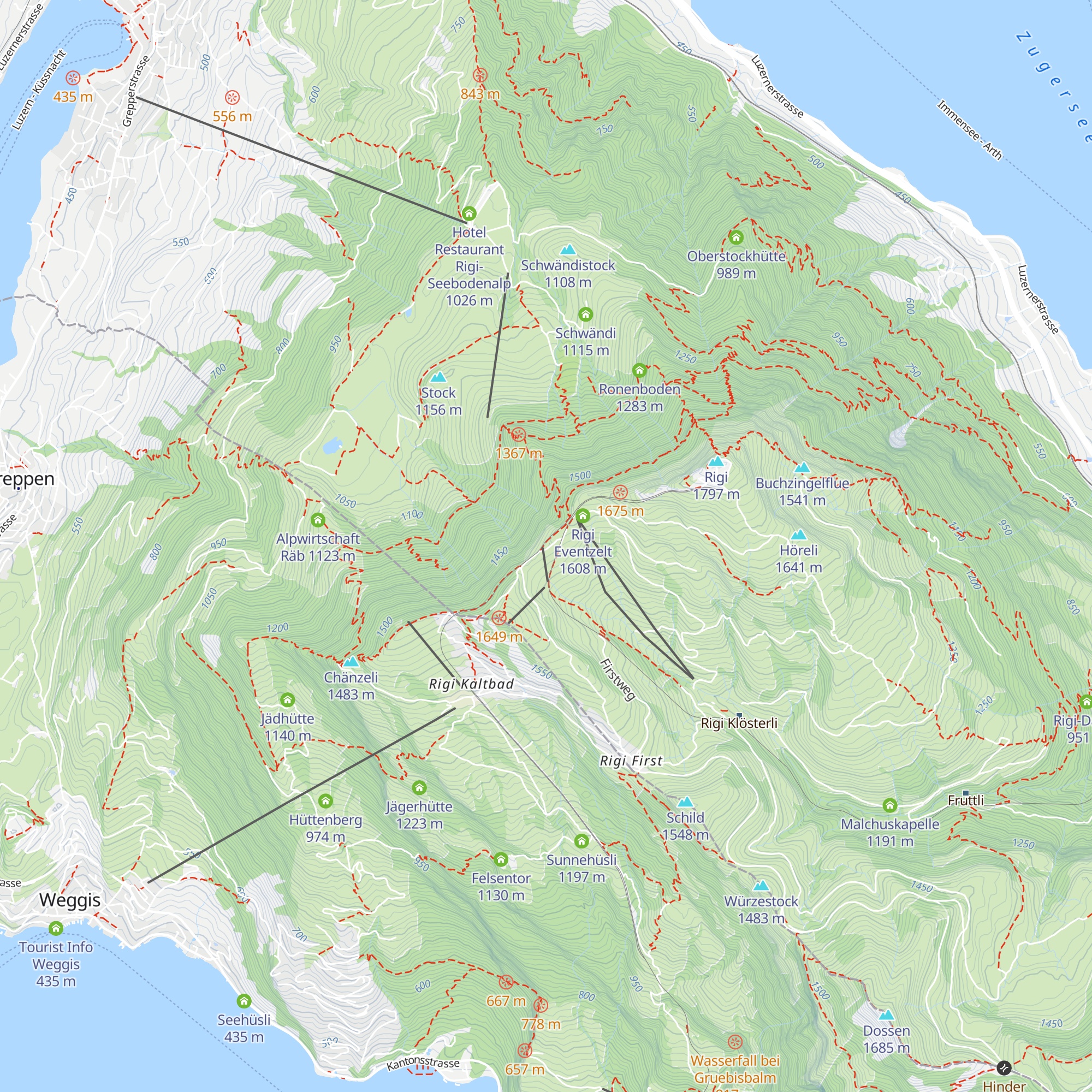Restaurant Lok 7 map