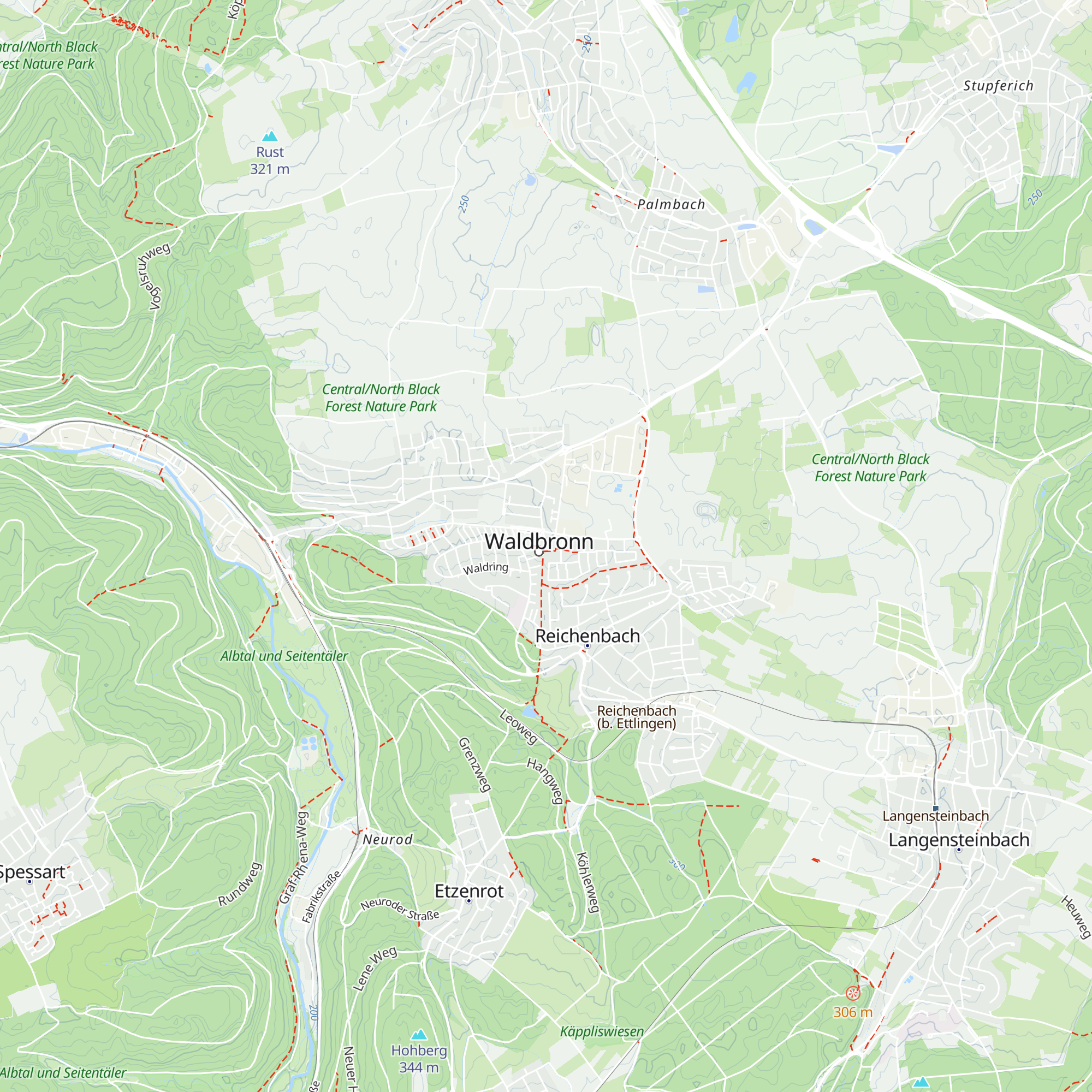 Tourist Information map