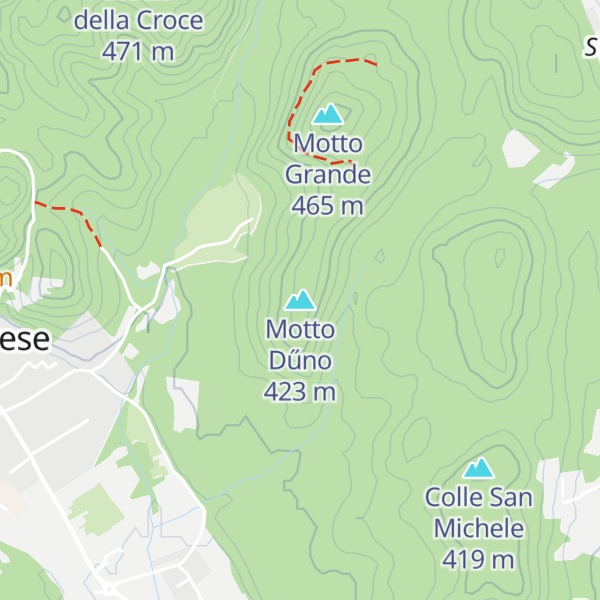 Map of Motto Dűno