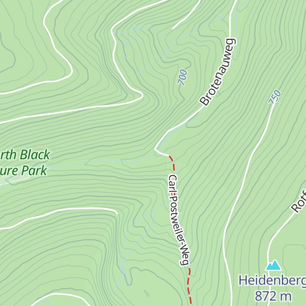 Map of Rotwasserhütte