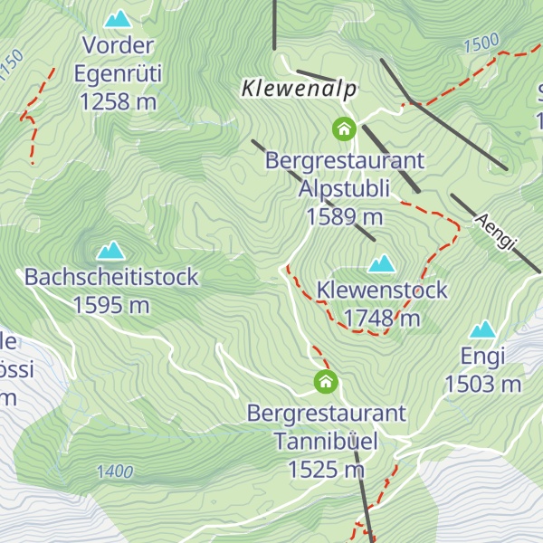 Map of Skiclub Altbach Rötenport