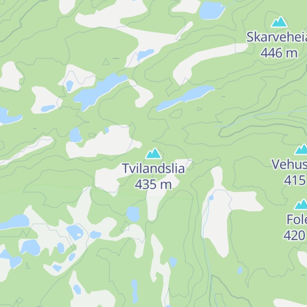 Map of Tvilandslia